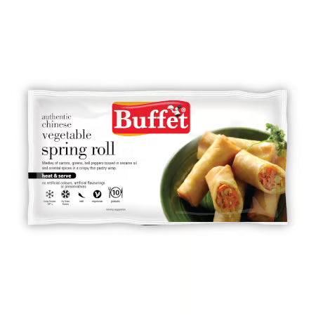 BUFFET VEG SPRING ROLL 200G