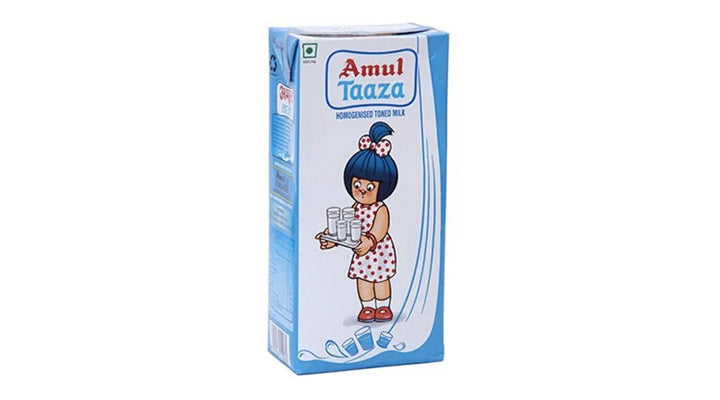 AMUL TAAZA MILK 1LTR
