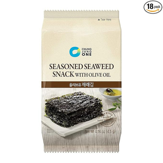 CHUNG JUNG WON SEAWEED SNACK 45GMS