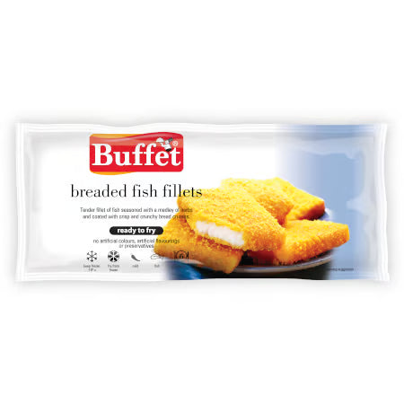 BUFFET BREADED FISH FINGERS 250GM