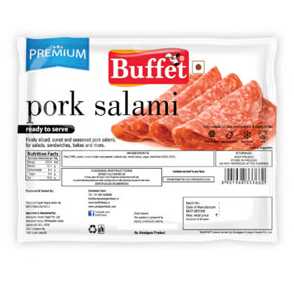 BUFFET PORK SALAMI 200GMS