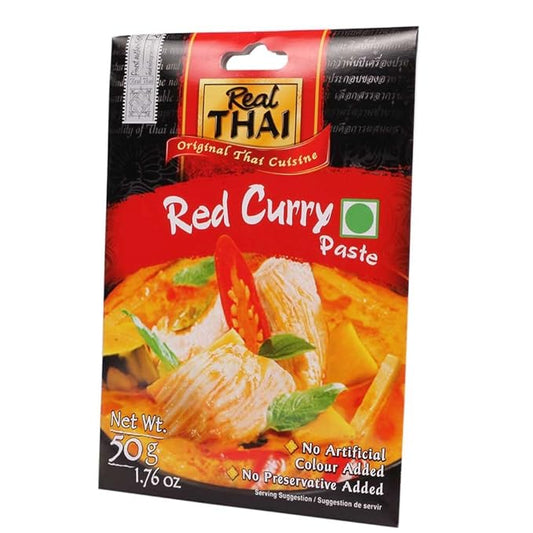 REAL THAI RED CURRY PASTE 50G