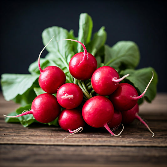 ORGANIC RED ROUND RADISH PER KG