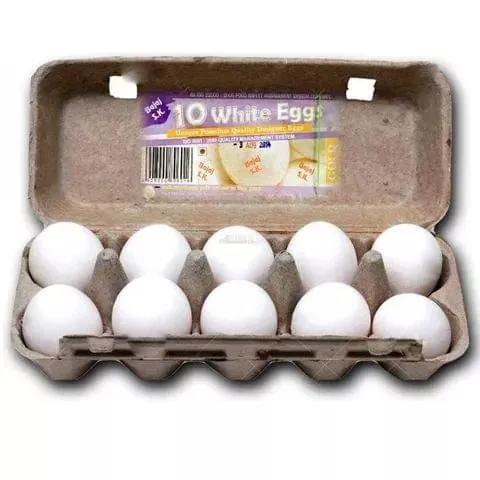BAJAJ WHITE EGG 10PCS