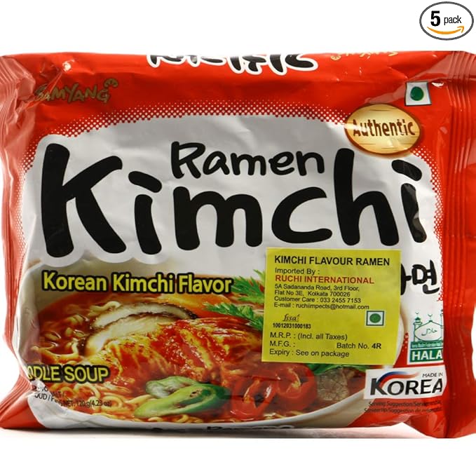 SAMYANG KIMCHI RAMEN 5PACK
