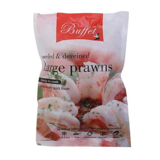 BUFFET LARGE PRAWNS 250GM
