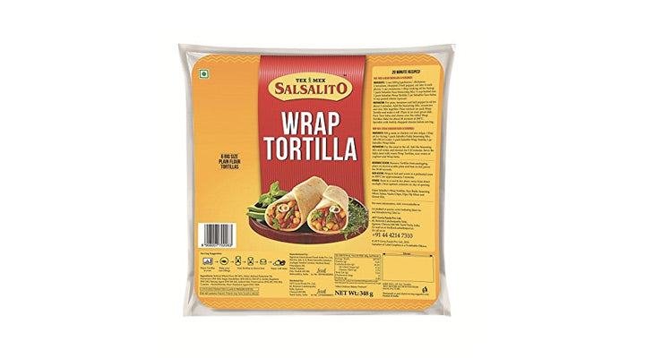 SALSALITO WRAP TORTILLA 348G