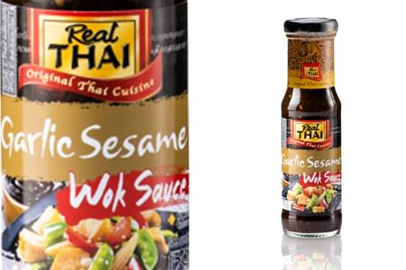REAL THAI GARLIC SESAME SAUCE130ML