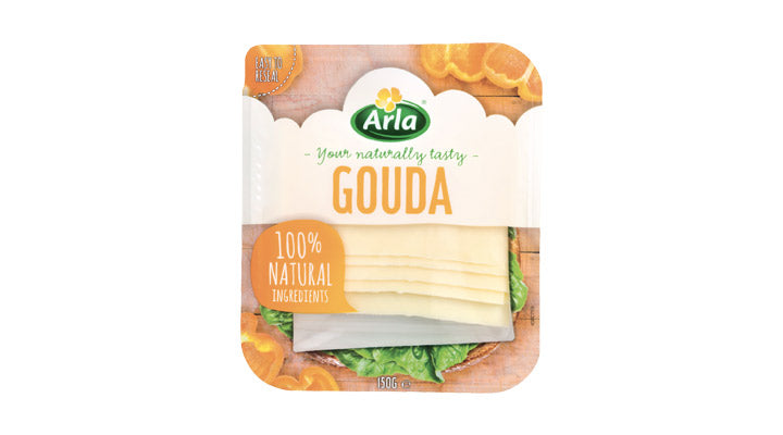 ARLA MOZZARELLA CHEESE SLICES 150GM