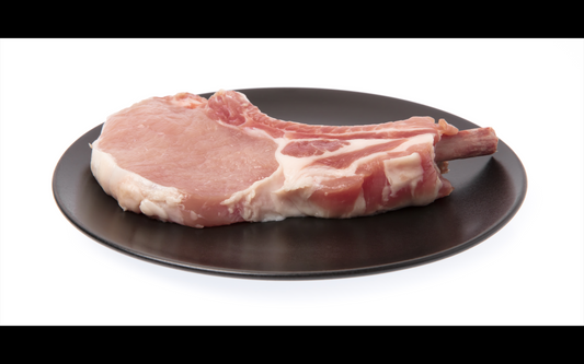 PORK CHOPS WITH SKIN