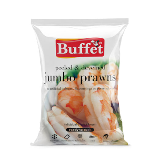 BUFFET JUMBO PRAWNS 250G