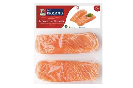 BIG SAM SALMON FISH FILLET 300G