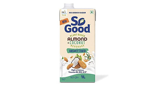 SO GOOD ALMOND NATURAL 1 LTR