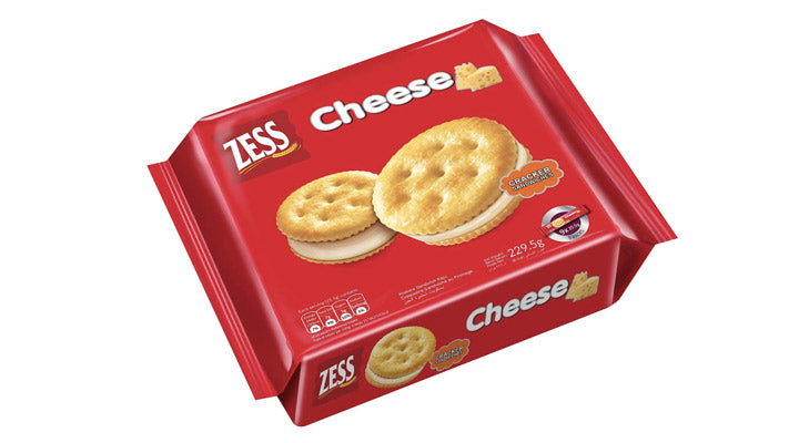 ZESS CHEESE CRACKERS 229.5GMS