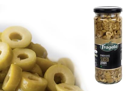 FRAGATA SLICED GREEN OLIVES