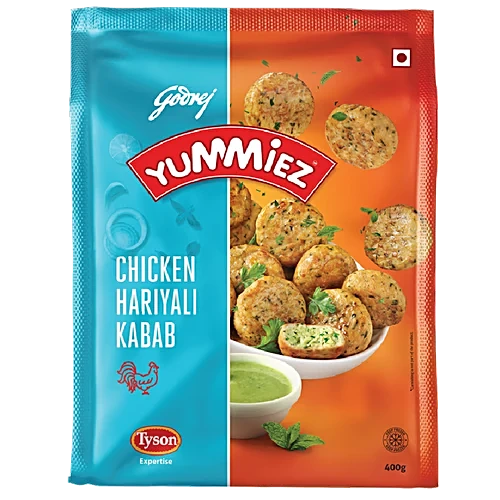 GODREJ YUMMIEZ CHICKEN SEEKH KEBAB 360GMS